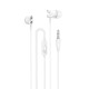 Навушники BOROFONE BM72 Majestic universal earphones with microphone White