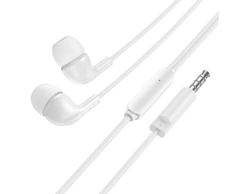 Навушники BOROFONE BM83 Craft universal earphones with mic White