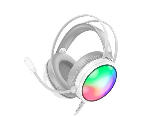 Навушники BOROFONE BO108 Flame gaming headphones White