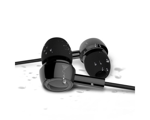 Навушники Usams EP-12 Plastic Earplug Plating Small Earphone black