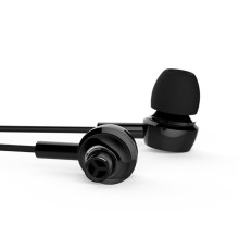 Навушники Usams EP-12 Plastic Earplug Plating Small Earphone black