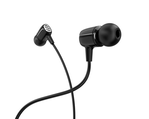 Навушники BOROFONE BM43 Remy universal earphones with mic Black