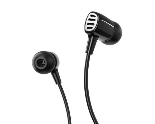 Навушники BOROFONE BM43 Remy universal earphones with mic Black