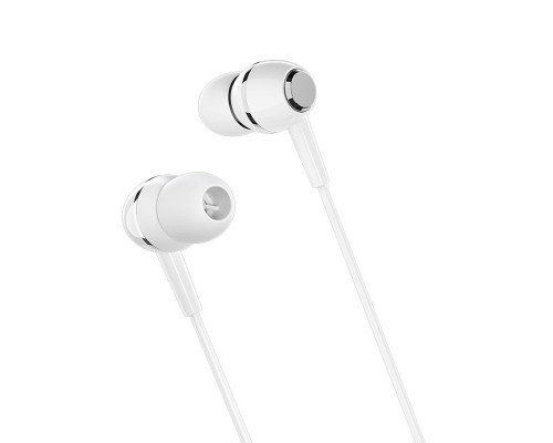 Навушники BOROFONE BM36 Acura Universal earphones with mic White