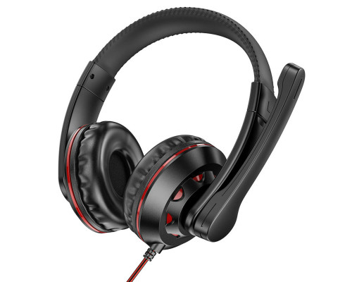 Навушники BOROFONE BO102 Amusement gaming headphones Red