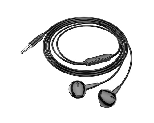 Навушники BOROFONE BM68 Kelly universal earphones with mic Black