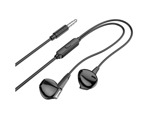 Навушники BOROFONE BM68 Kelly universal earphones with mic Black