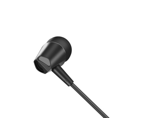 Навушники HOCO M34 honor music universal earphones with microphone Black