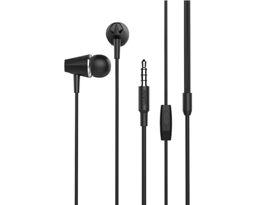 Навушники HOCO M34 honor music universal earphones with microphone Black