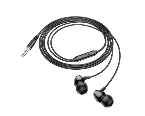 Навушники HOCO M94 universal earphones with microphone Black