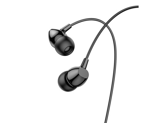 Навушники HOCO M94 universal earphones with microphone Black