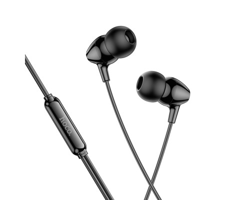 Навушники HOCO M94 universal earphones with microphone Black