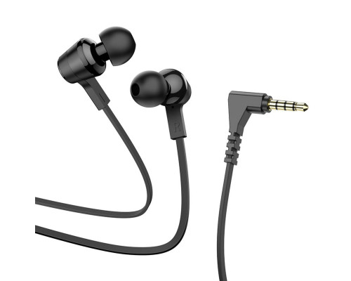 Навушники HOCO M86 Oceanic universal earphones with mic Black