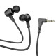 Навушники HOCO M86 Oceanic universal earphones with mic Black