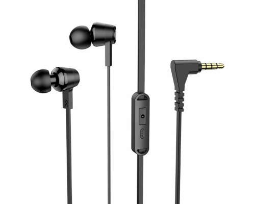 Навушники HOCO M86 Oceanic universal earphones with mic Black