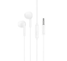 Навушники BOROFONE BM76 Ocean universal earphones with microphone White