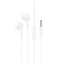 Навушники BOROFONE BM76 Ocean universal earphones with microphone White