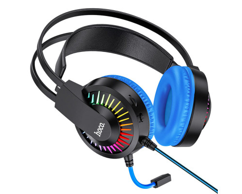 Навушники HOCO W105 Joyful gaming headphones Blue