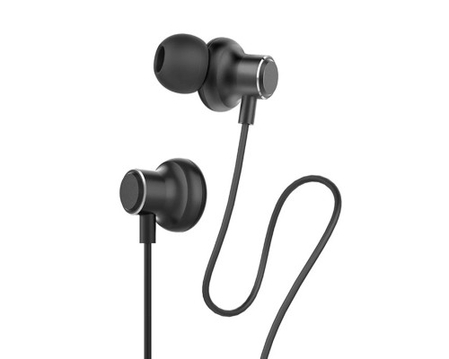 Навушники HOCO M44 Magic sound wired earphones with microphone Black