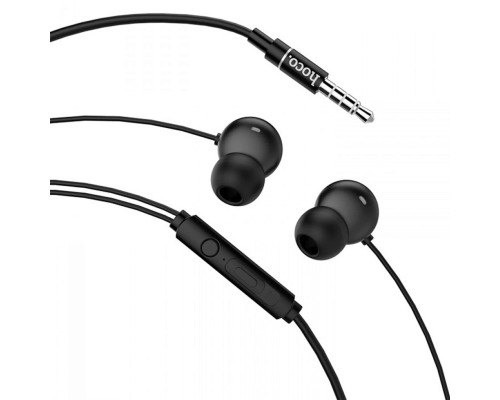 Навушники HOCO M44 Magic sound wired earphones with microphone Black