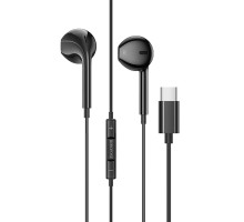 Навушники BOROFONE BM60 Type-C Original series digital earphones Black