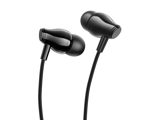 Навушники BOROFONE BM61 Wanderer universal earphones with mic Black