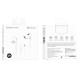 Навушники BOROFONE BM80 Max Gorgeous Type-C wire-controlled digital earphones with microphone White