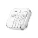 Навушники HOCO M1 Max crystal earphones for Type-C with mic White