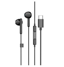 Навушники HOCO M93 Type-C Joy wire-controlled digital earphones with microphone Black