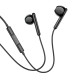 Навушники HOCO M93 Type-C Joy wire-controlled digital earphones with microphone Black