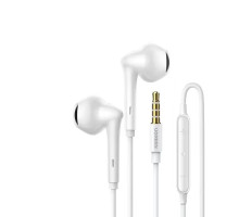 Навушники UGREEN EP101 Wired Earphones with 3.5mm Plug (White)