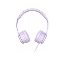 Навушники HOCO W21 Graceful charm wire control headphones Purple