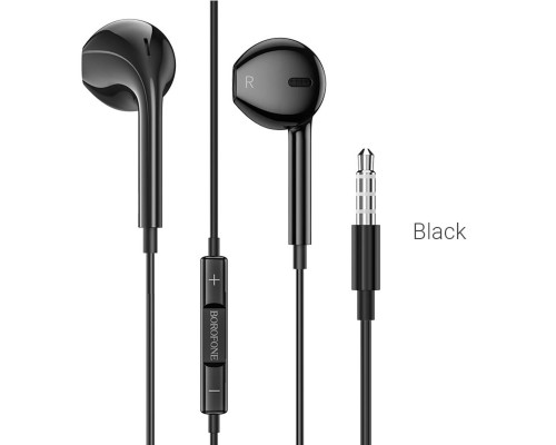 Навушники BOROFONE BM56 Original series earphones display set(20PCS) Black