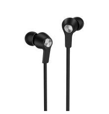 Навушники BOROFONE BM37 Noble sound wire control earphones with mic Black