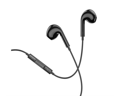 Навушники BOROFONE BM30 Max Acoustic wire control earphones for Type-C with mic Black