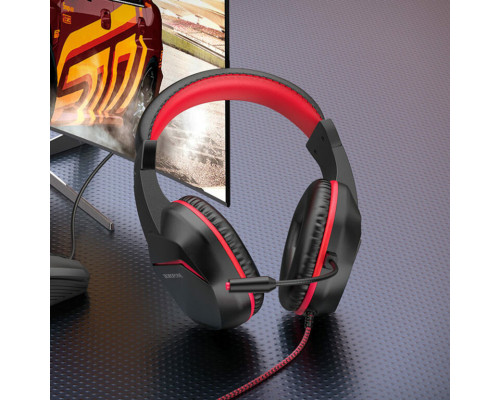 Навушники BOROFONE BO104 Phantom gaming headphones Red