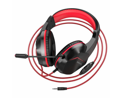 Навушники BOROFONE BO104 Phantom gaming headphones Red