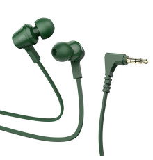 Навушники HOCO M86 Oceanic universal earphones with mic Army Green