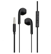 Навушники HOCO M39 Rhyme sound earphones with microphone Black