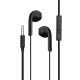 Навушники HOCO M39 Rhyme sound earphones with microphone Black