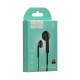 Навушники HOCO M39 Rhyme sound earphones with microphone Black