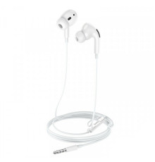 Навушники HOCO M101 Pro Crystal sound wire-controlled earphones with microphone White