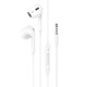 Навушники BOROFONE BM80 Max Gorgeous wire-controlled earphones with microphone White