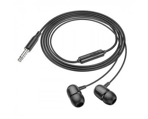 Навушники BOROFONE BM77 Ascending universal headset with microphone Black