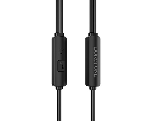 Навушники BOROFONE BM47 Dream universal earphones with mic Black