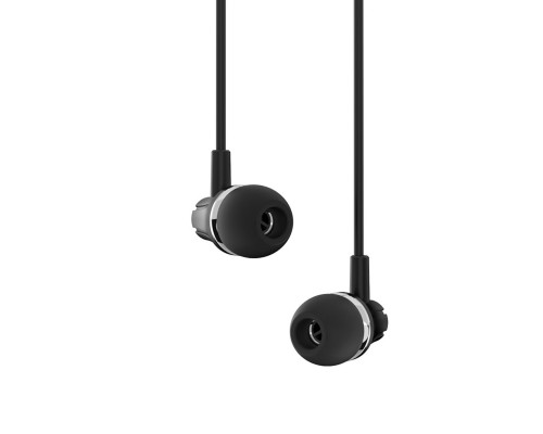 Навушники BOROFONE BM21 Graceful universal earphones with mic Black