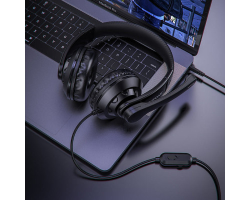 Навушники BOROFONE BO102 Amusement gaming headphones Black