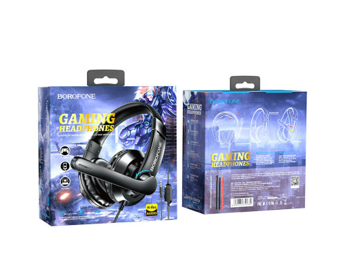 Навушники BOROFONE BO102 Amusement gaming headphones Black