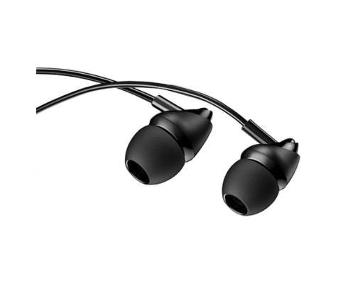 Навушники Usams EP-37 In-ear Plastic Earphone 1.2M Black