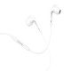 Навушники HOCO M1 Max crystal earphones for iP with mic White